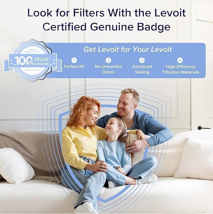Levoit Core 300-P Air Purifier 3-Stage Toxin Absorber Filter - Image 5